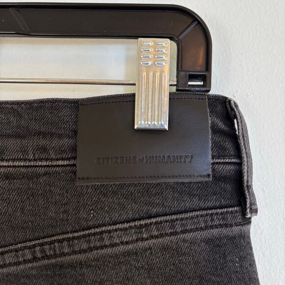 Citizens of Humanity Jolene Straight Jean Size 28 Distressed High Rise Dark Wash - Picture 10 of 15